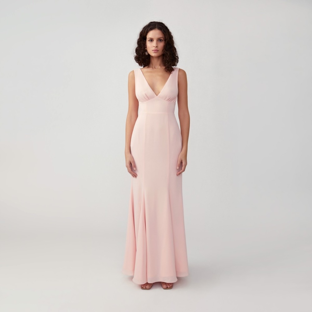 Fame and Partners Tie Back Cut Out Dress